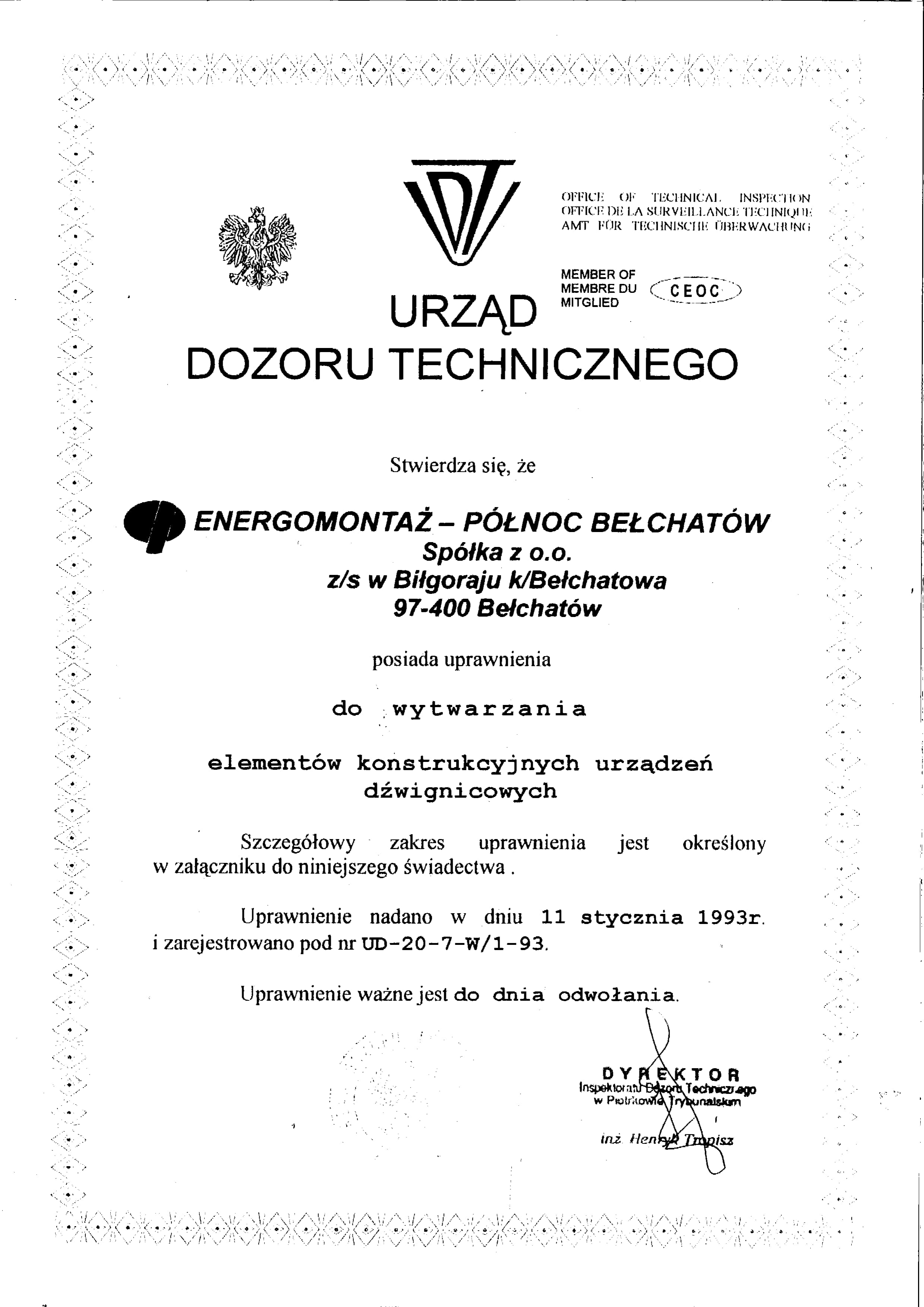 wytwarzanie 93