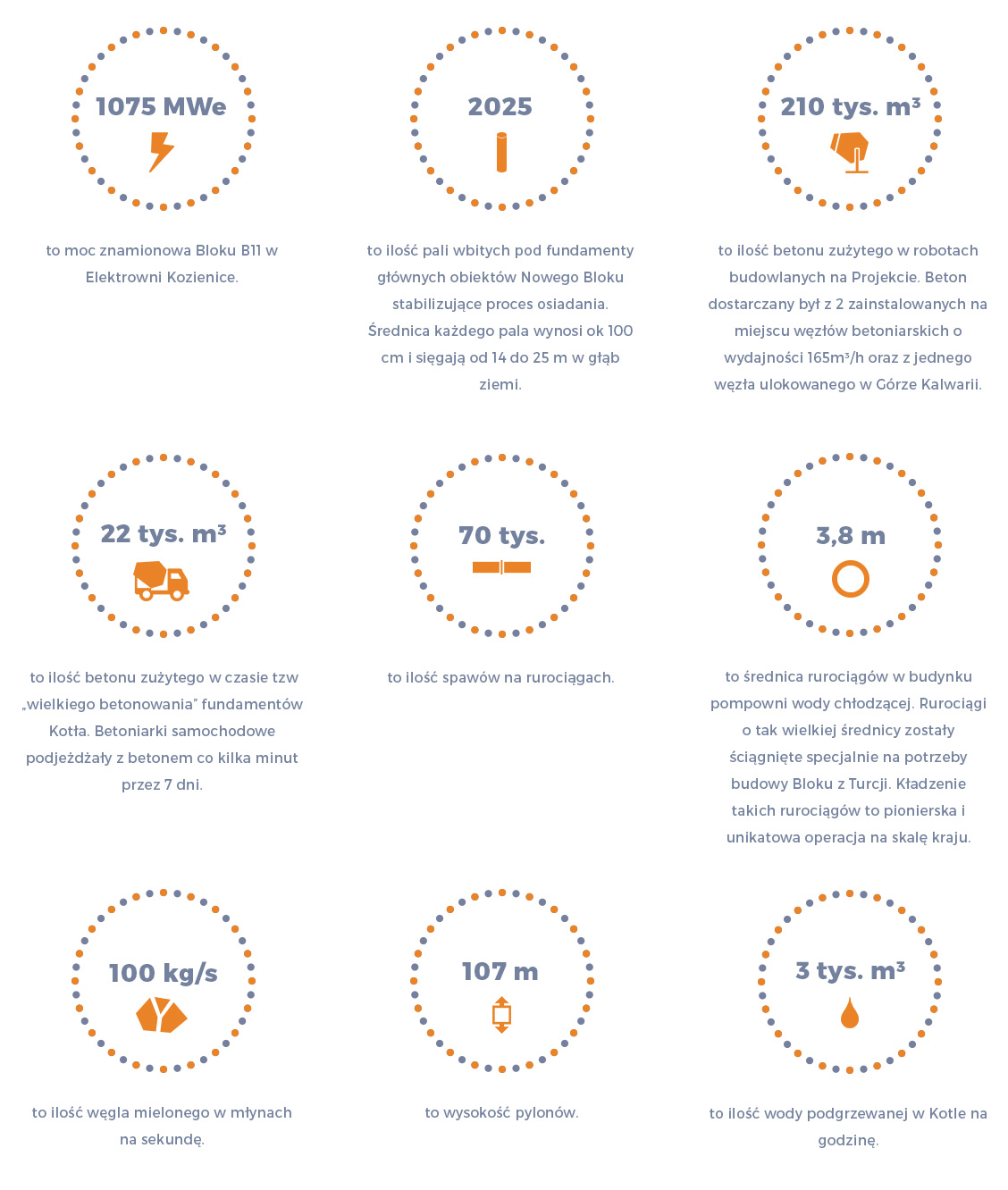 Infografika dotycząca projektu