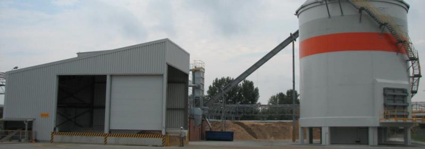 Budowa układu gospodarki paliwem biomasowym w EC Czechnica. Prace zostały wykonane w latach 2009-2010 na zlecenie Zespołu Elektrociepłowni Wrocławskich KOGENERACJA S.A. Budowa układu gospodarki paliwem biomasowym w EC Czechnica. Prace zostały wykonane w latach 2009-2010 na zlecenie Zespołu Elektrociepłowni Wrocławskich KOGENERACJA S.A.